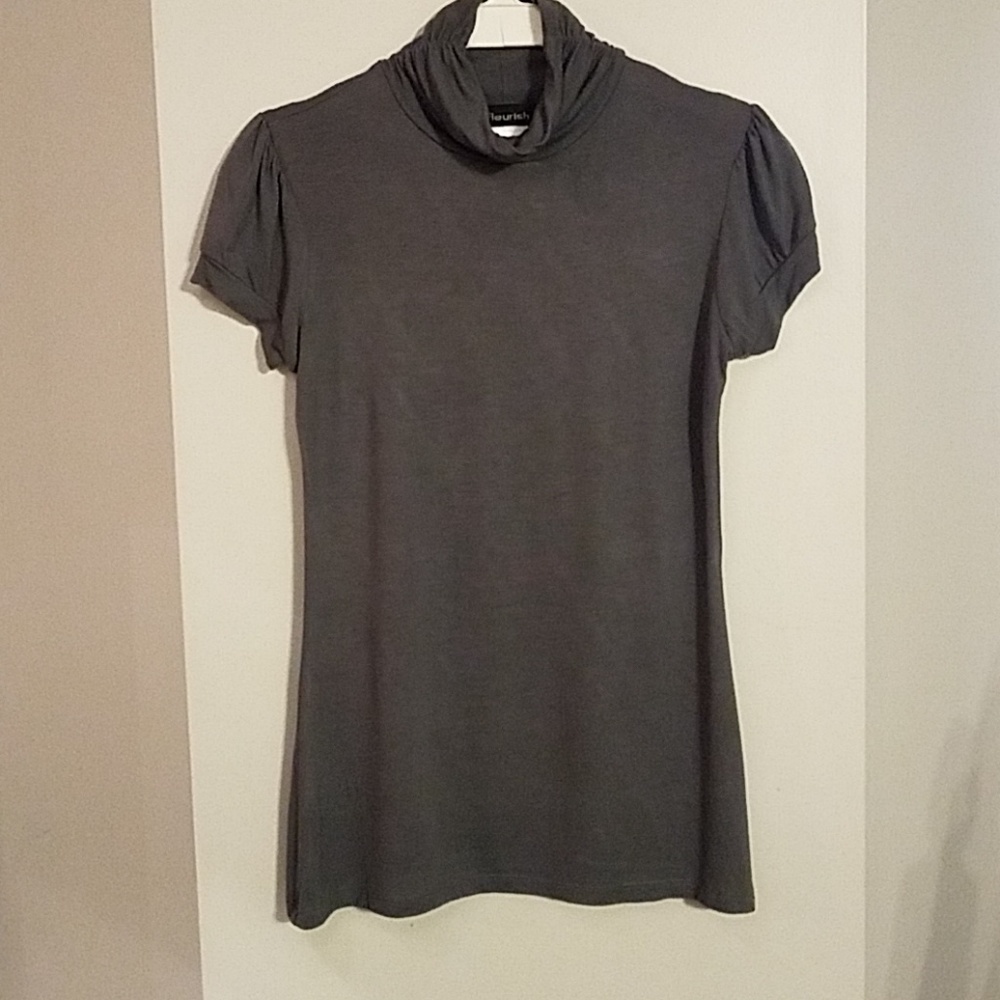 5 FOR $25!!! Flourish Mock Turtleneck
